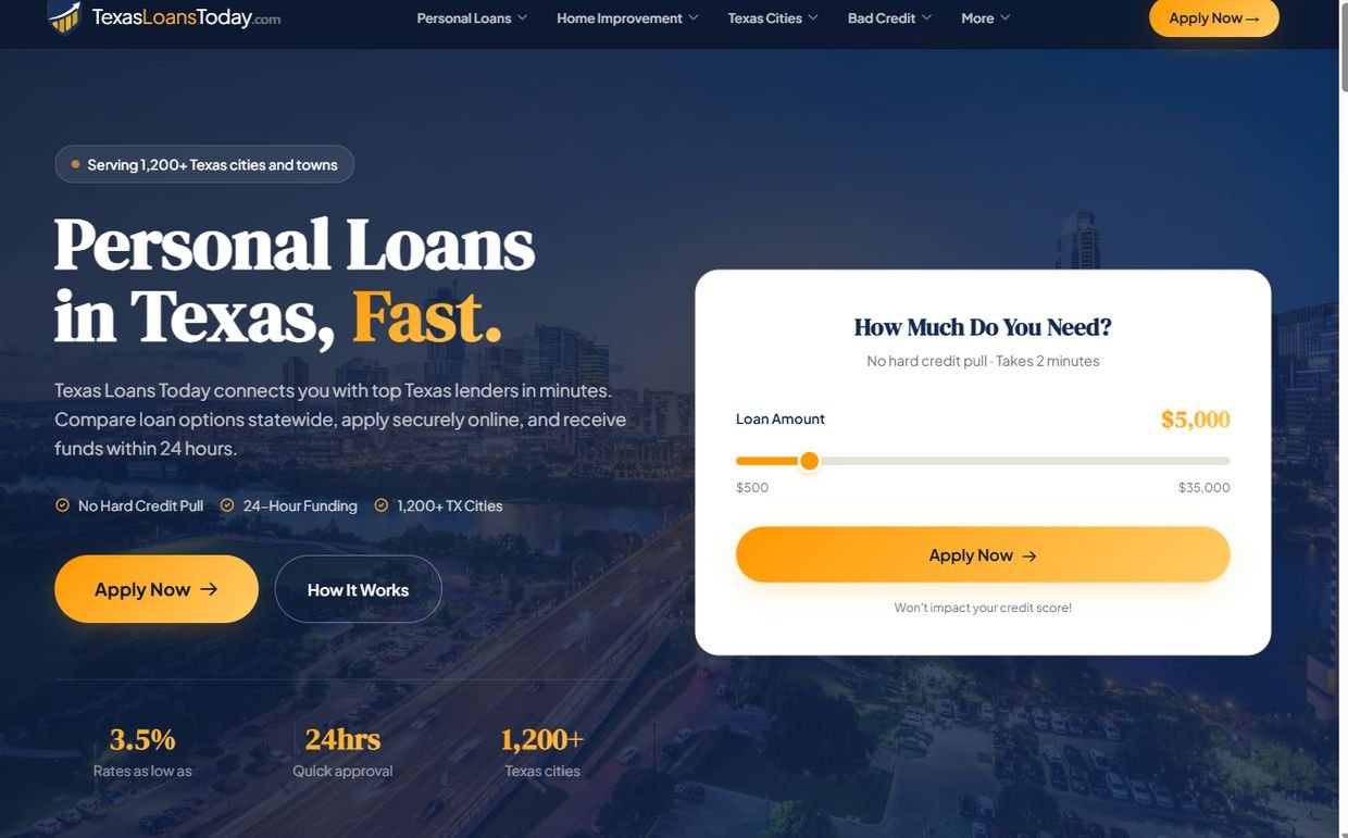 TexasLoansToday – texasloanstoday.com